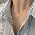 Women's Minimalist Pearl Design High-grade Clavicle Chain Necklaces