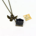 Owl Pharmacy Bottle Death Holy Device Necklaces
