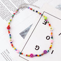 Hip Hop Dice Smiley Face Clavicle Chain Necklaces